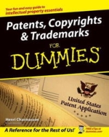Patents, Copyrights & Trademarks for Dummies артикул 12263d.